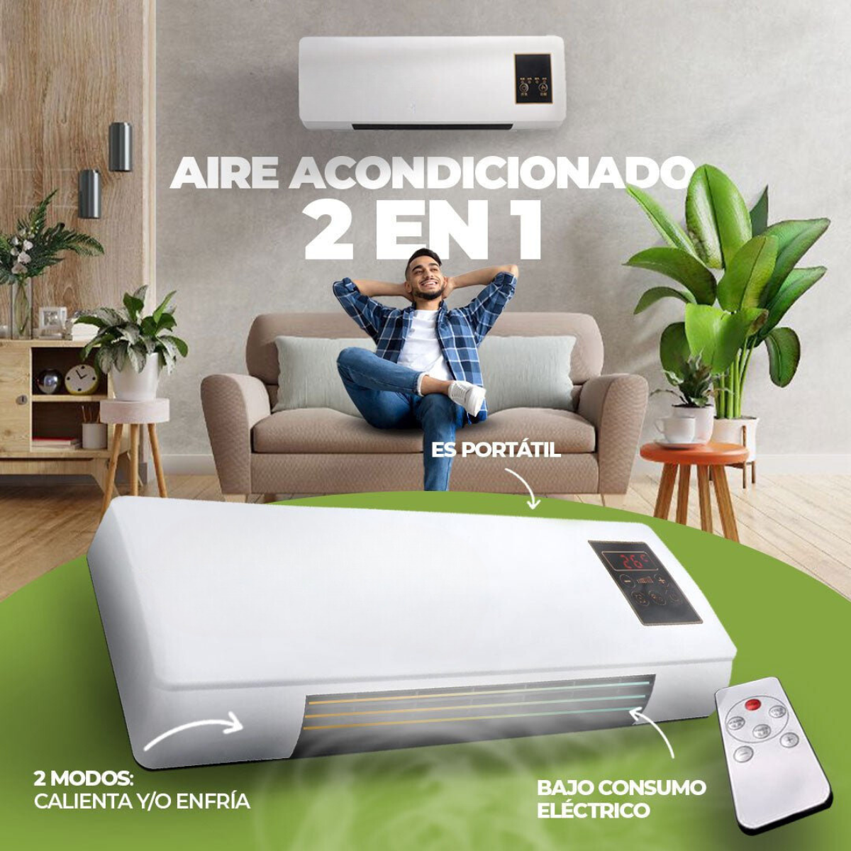 Aire Acondicionado 2 en 1