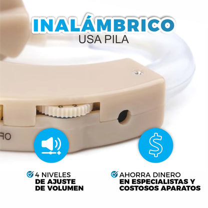 Audifono Amplificador Libre de Prescripción - GoldenEar®