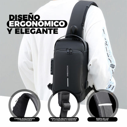 Bolso Cruzado Antirrobo y Ergonómico- WonderBag®